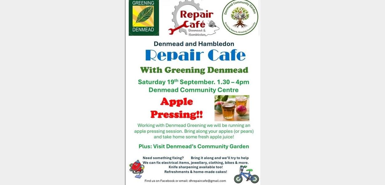 Denmead apple day poster 